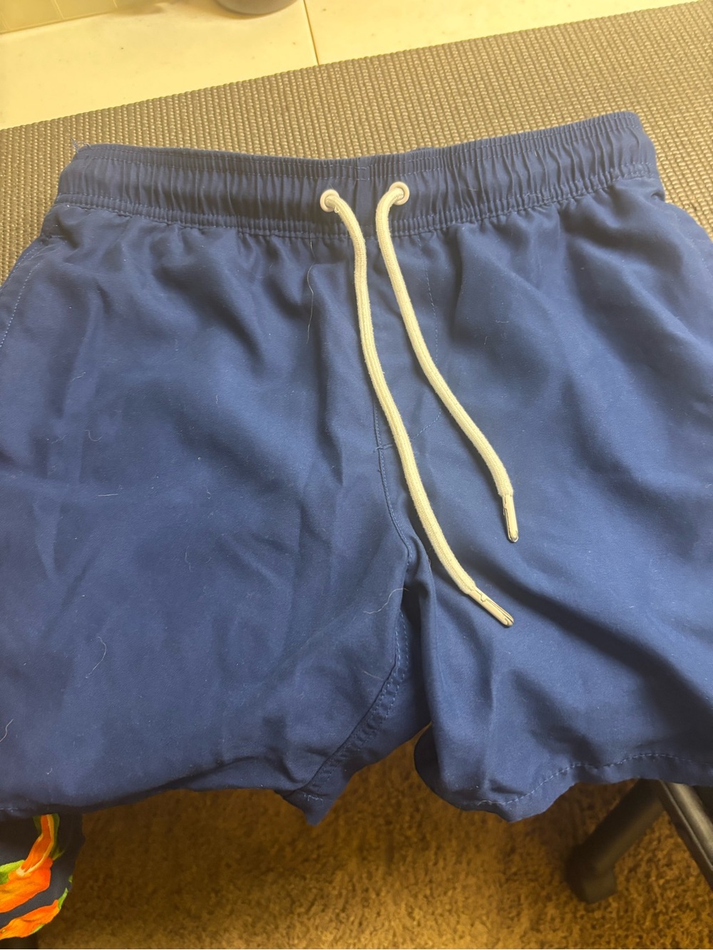 Amazon Essentials Royal Blue Elastic Waist Swim Shorts
